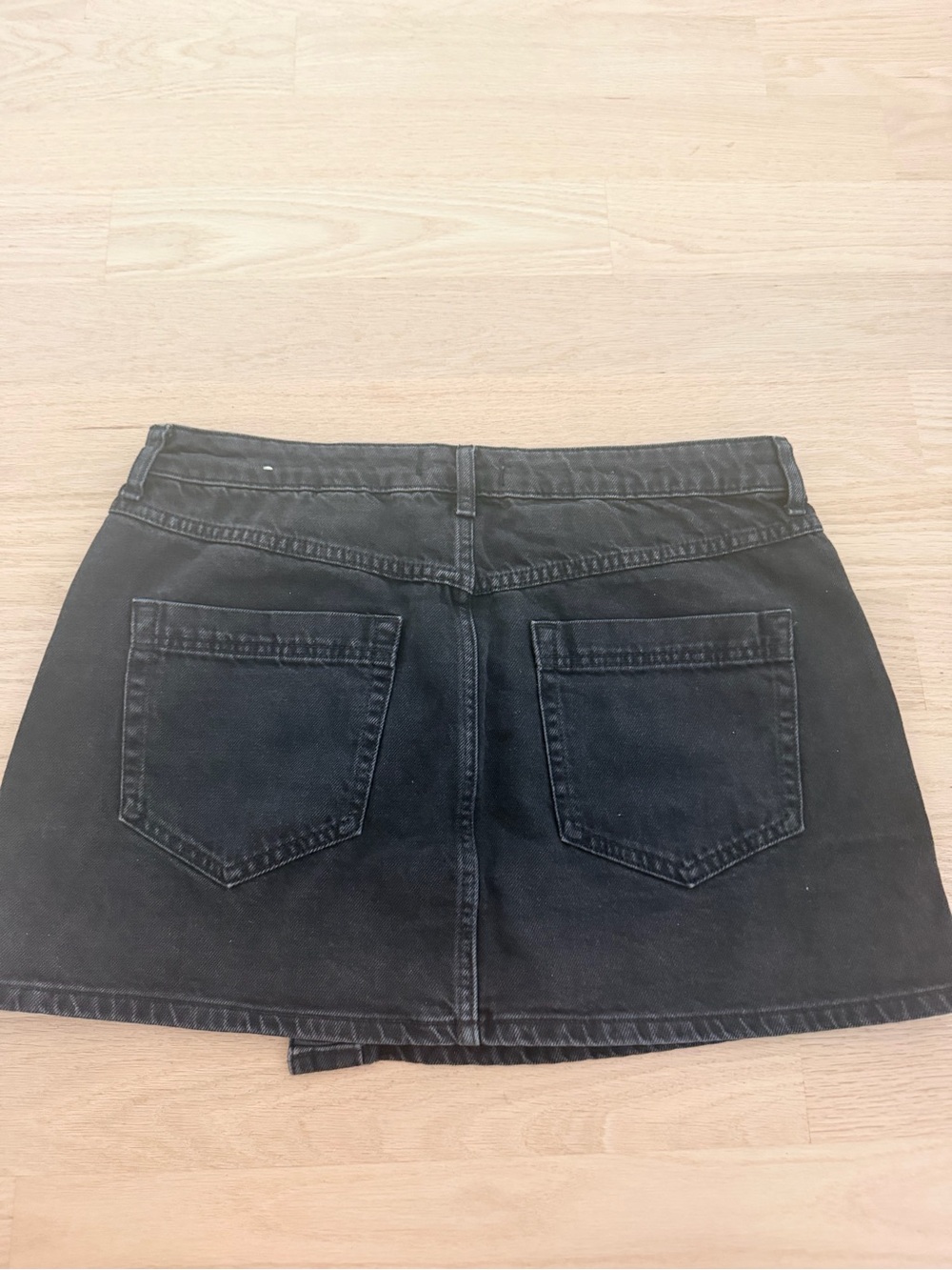 FP black jean skirt - Picture 5 of 5
